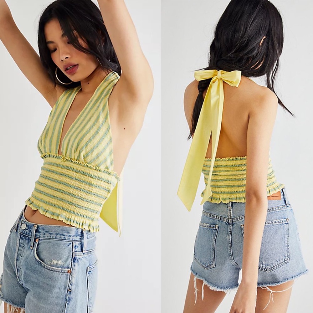 Free People Steffi Halter Top